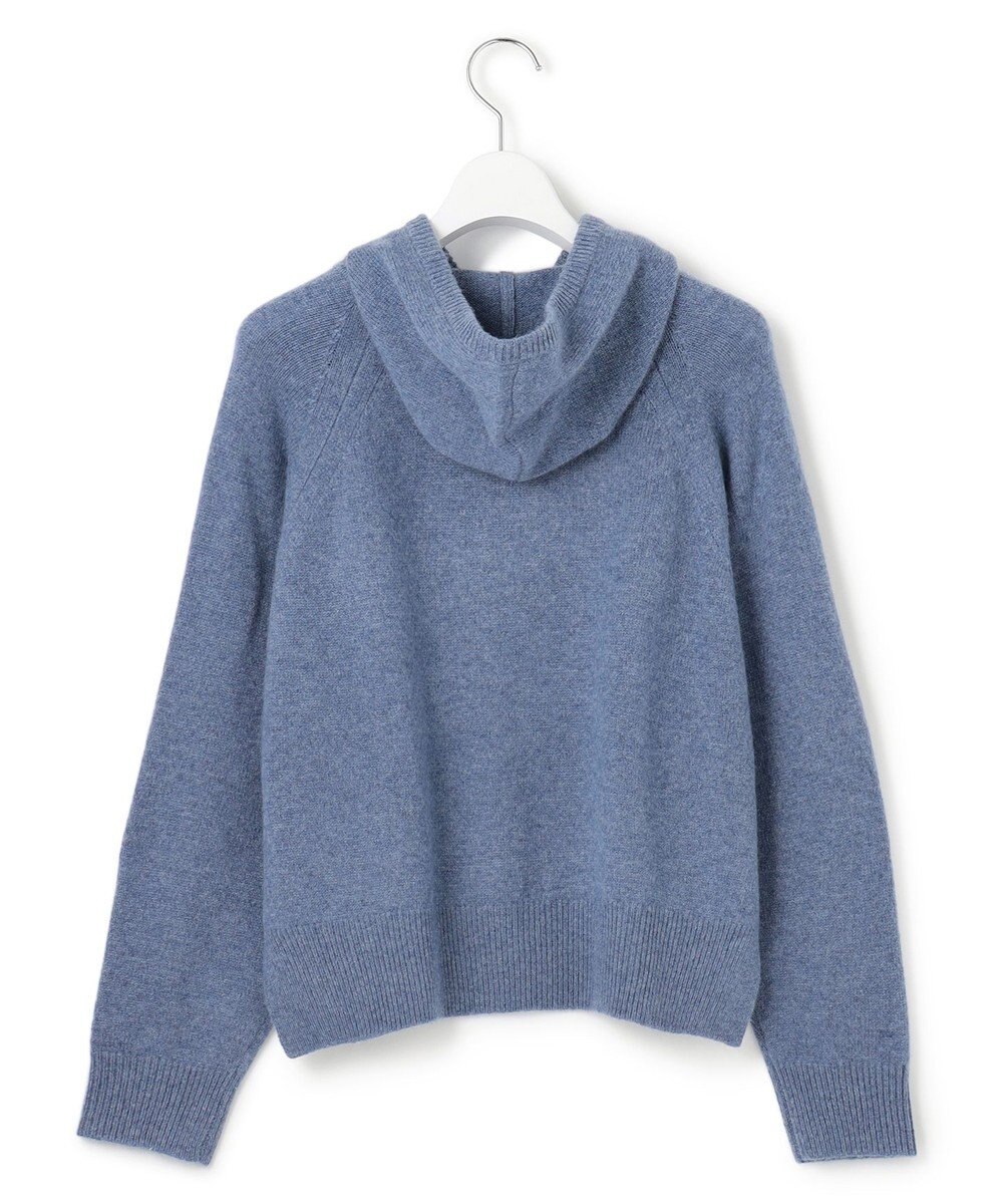 J.PRESS YORK STREET 【WOMEN】ウールカシミヤ フーディニット 