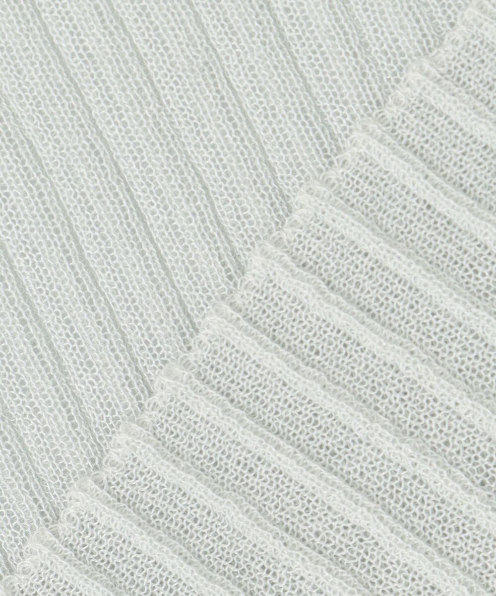 uncrave シアー リブ ノースリーブ ニット（uncrave STANDARD） 