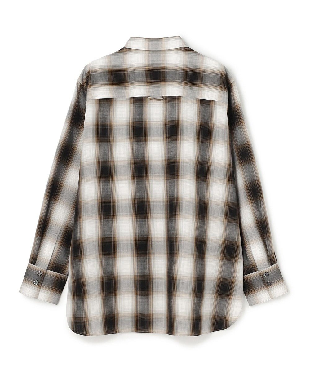 UNFILO レギュラーカラー ポプリンシャツ 