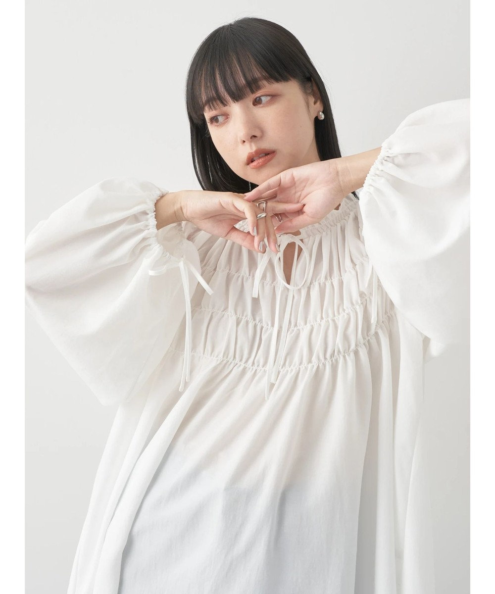 earth music&ecology シャーリングチュニック 