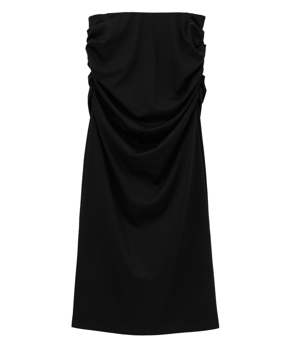 CRAFT STANDARD BOUTIQUE ドレープデザインIラインスカート 