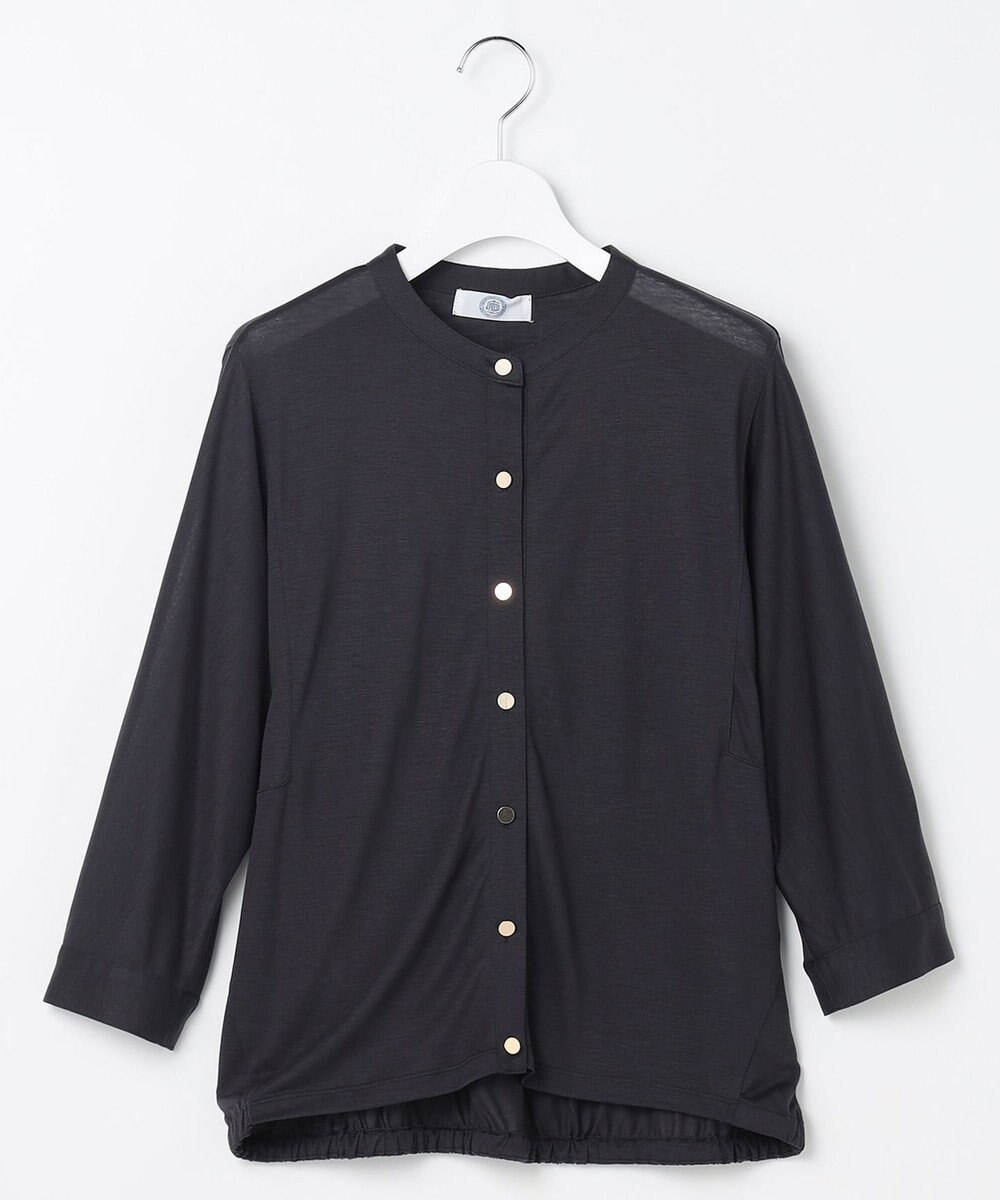 J.PRESS LADIES 【洗える・接触冷感】ジャージー ブルゾン 