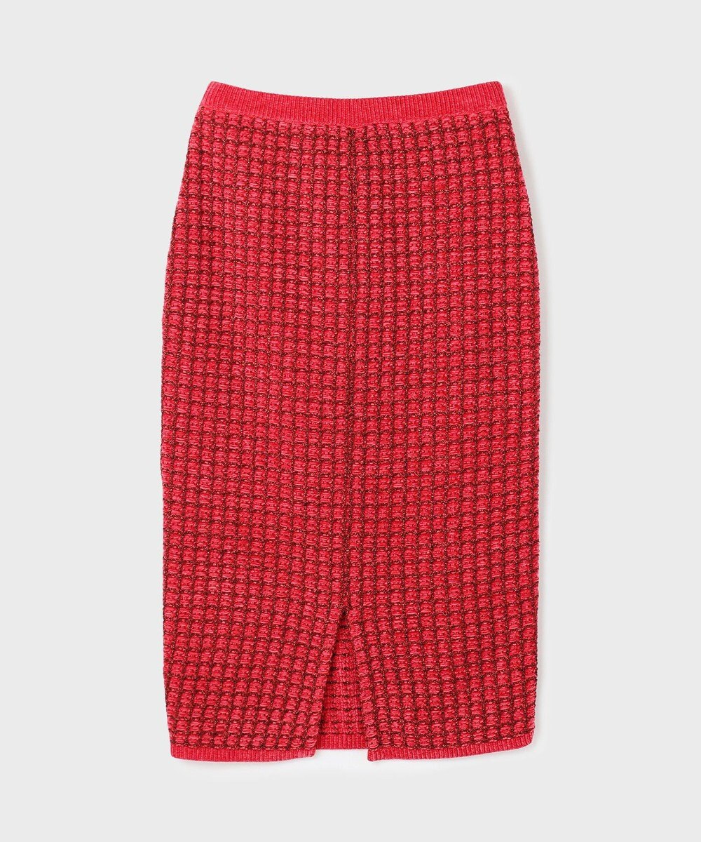 GRACE CONTINENTAL ツイードニットスカート 