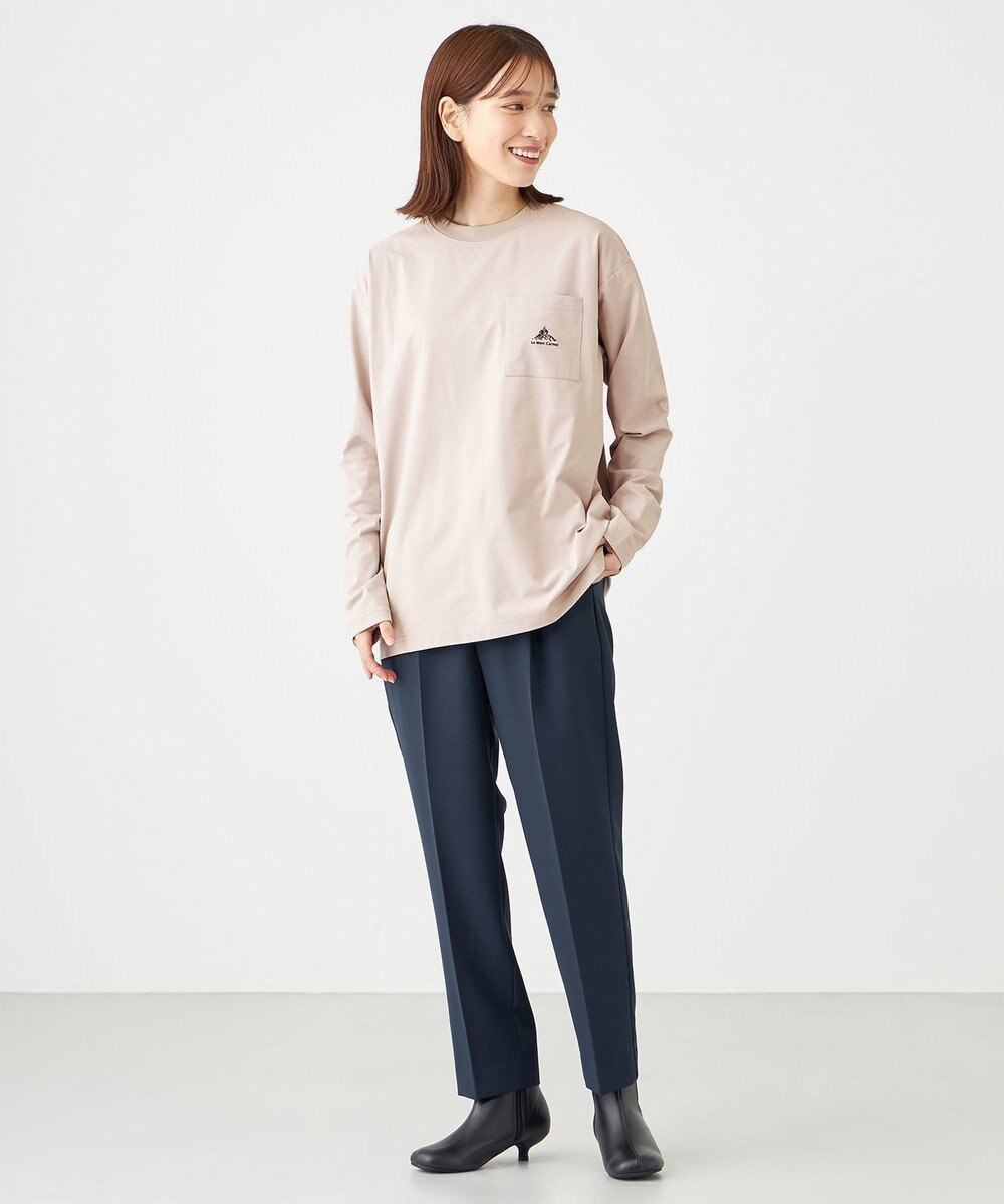 SHARE PARK LADIES 【UVカット・吸水速乾・ストレッチ・軽量 】刺繍ポケットＴシャツ（S・Mサイズ） 