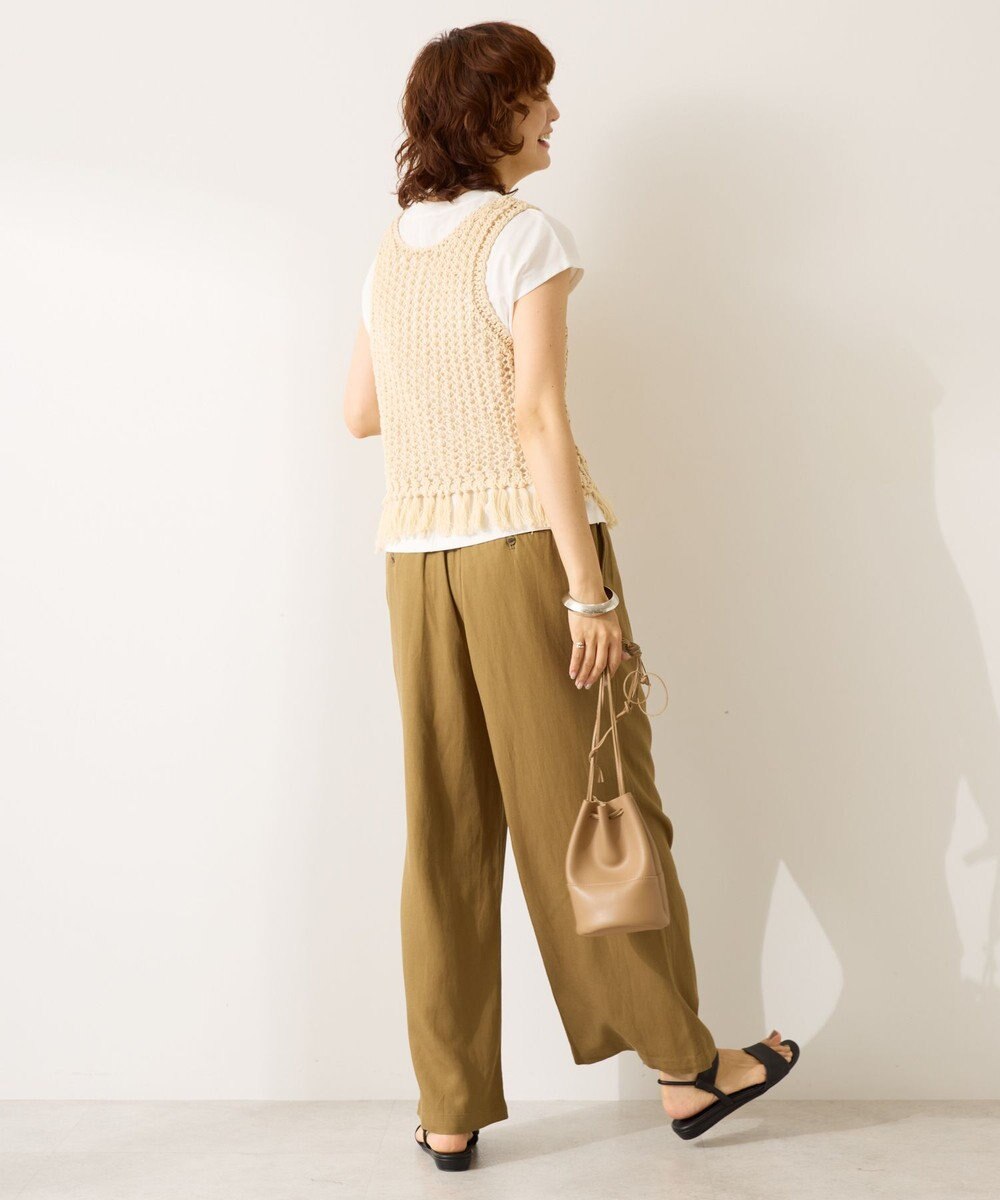 AMERICAN HOLIC 【前後2WAY】フリンジショートベスト 