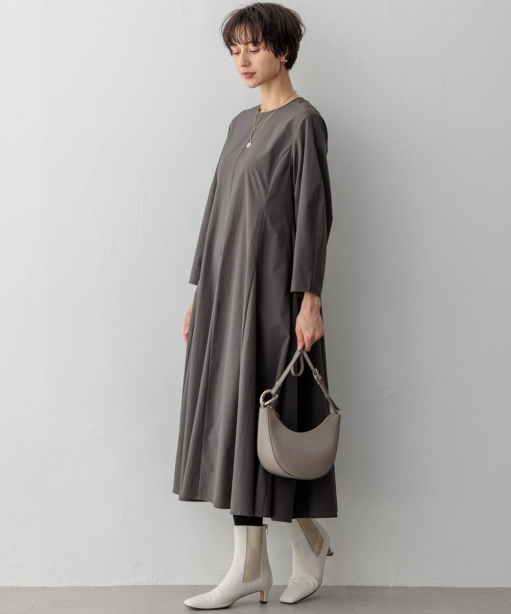 23区 S 【洗える】ストレッチタイプライター ワンピース 