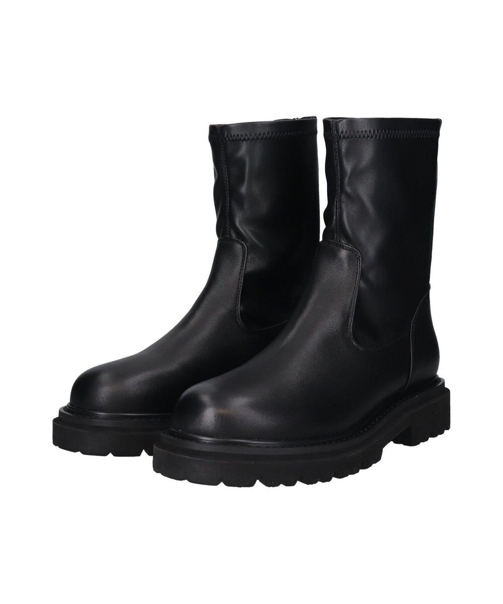 Bridget Birkin 【PARADIS COULEUR】防滑ソール撥水ストレッチショートブーツ 