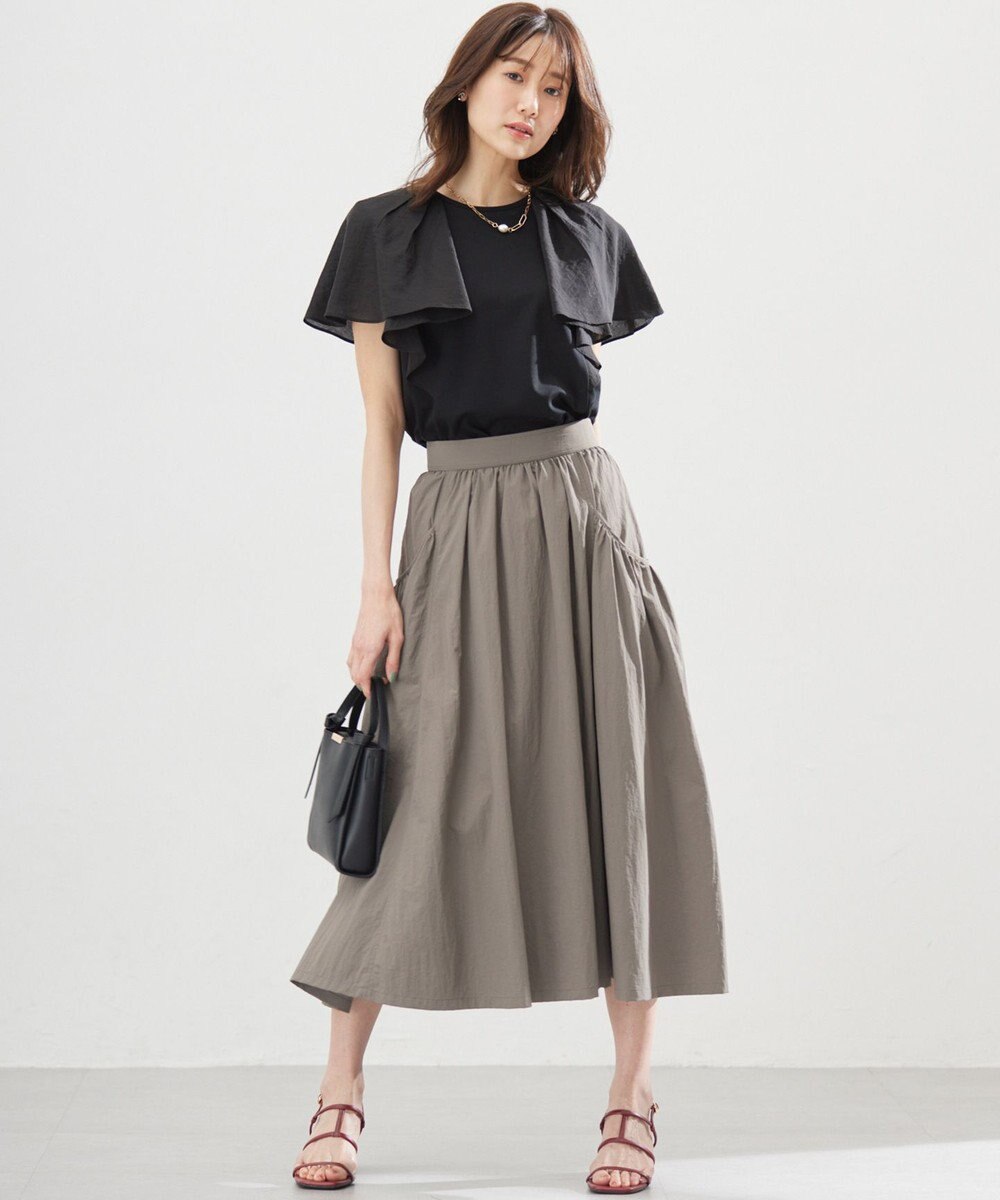 組曲 エアリータフタスカート 