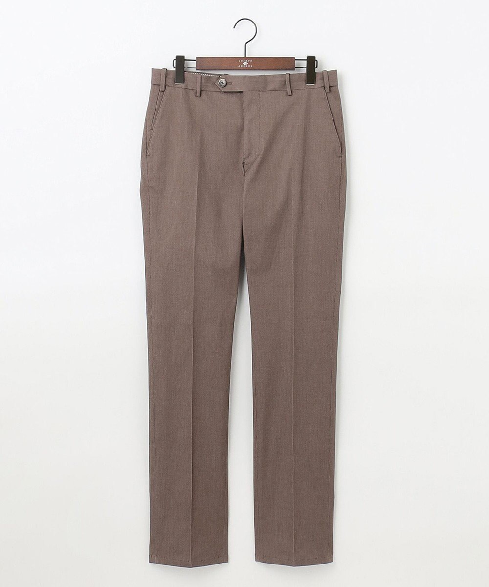 JOSEPH ABBOUD 【ウエストも伸びる！】コードストライプムーブ パンツ 