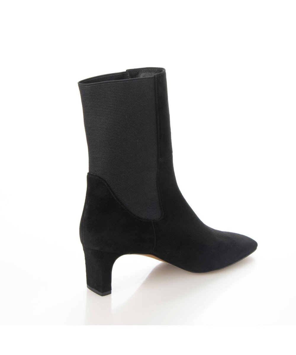 MODE ET JACOMO <MODE ET JACOMO>スクエアトゥサイドゴアブーツ 