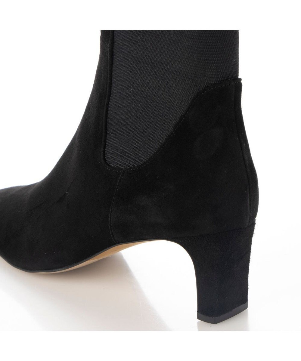 MODE ET JACOMO <MODE ET JACOMO>スクエアトゥサイドゴアブーツ 