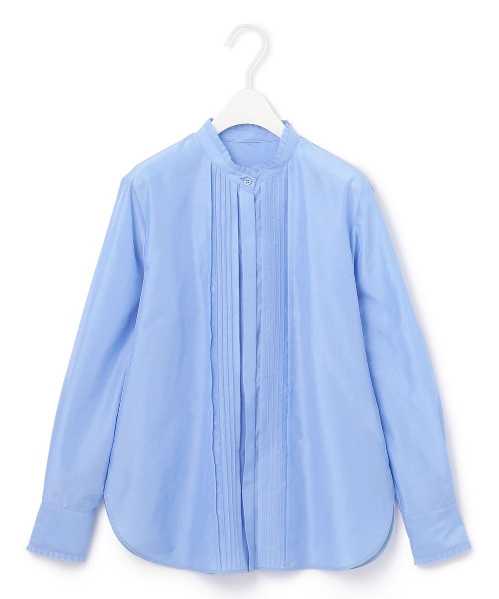 ICB 【洗える】 セシェシルキーローン シャツブラウス 