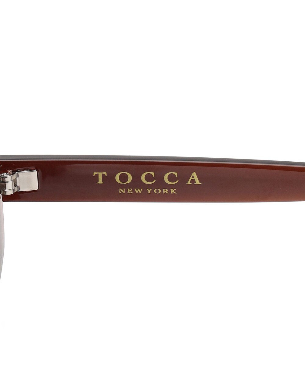 TOCCA 【UVカット・ドレス生地製のソフトケース付き】 BIT CHIC SUNGLASSES カラーレンズサングラス 