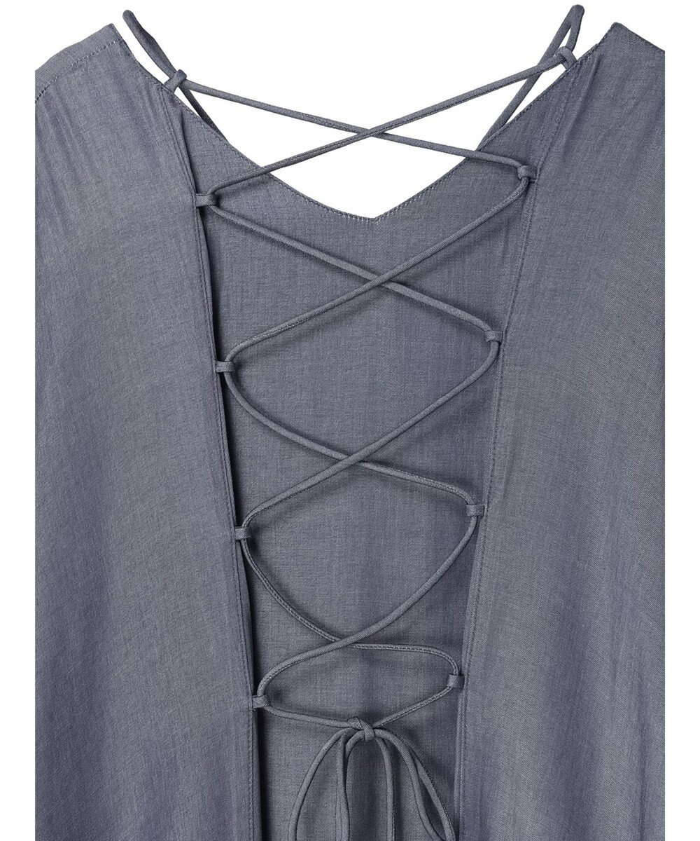 Green Parks ・ｆｕｒｒｙ　ｒａｔｅ　バックレースアップワンピース 