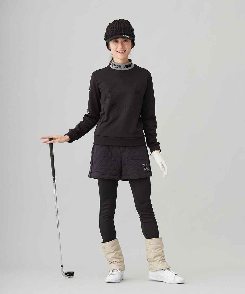 23区GOLF 【WOMEN】ストレッチ 裏フリース ストレッチ性抜群 優しい肌ざわり 