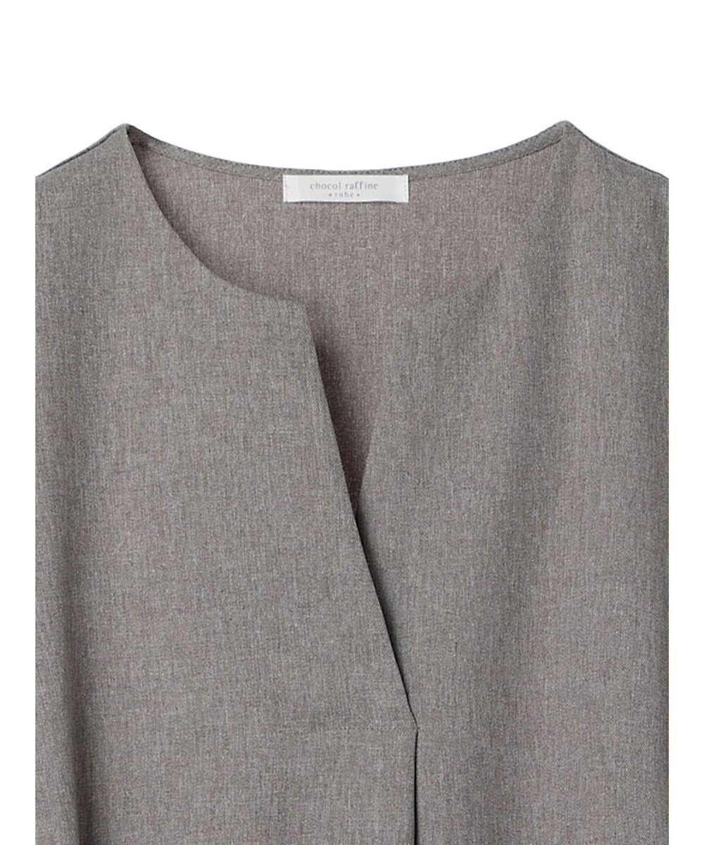 Green Parks ハイスペック共布リボン付ジャンスカ 