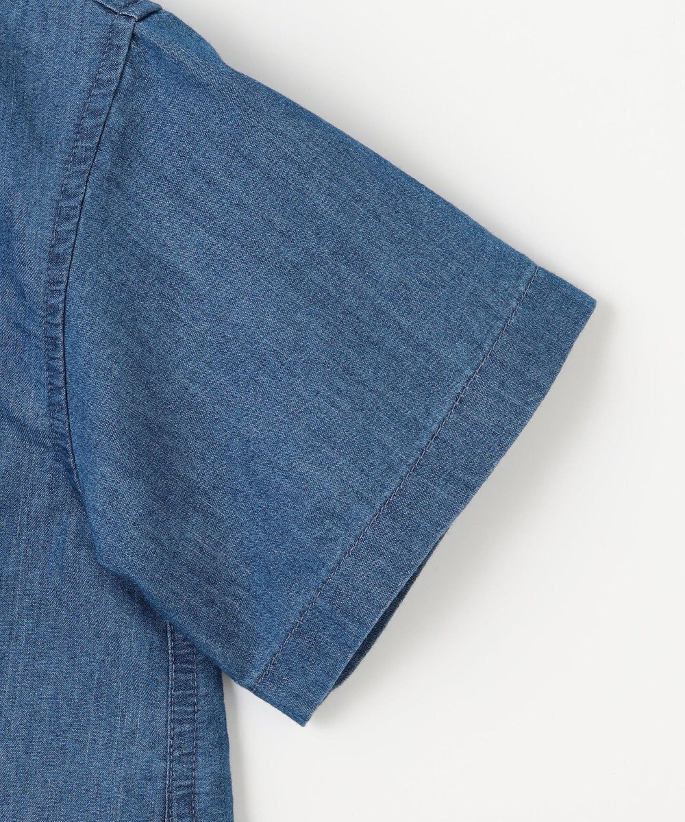 J.PRESS KIDS 【100-130cm】4.5オンス TC デニム 半袖シャツ 