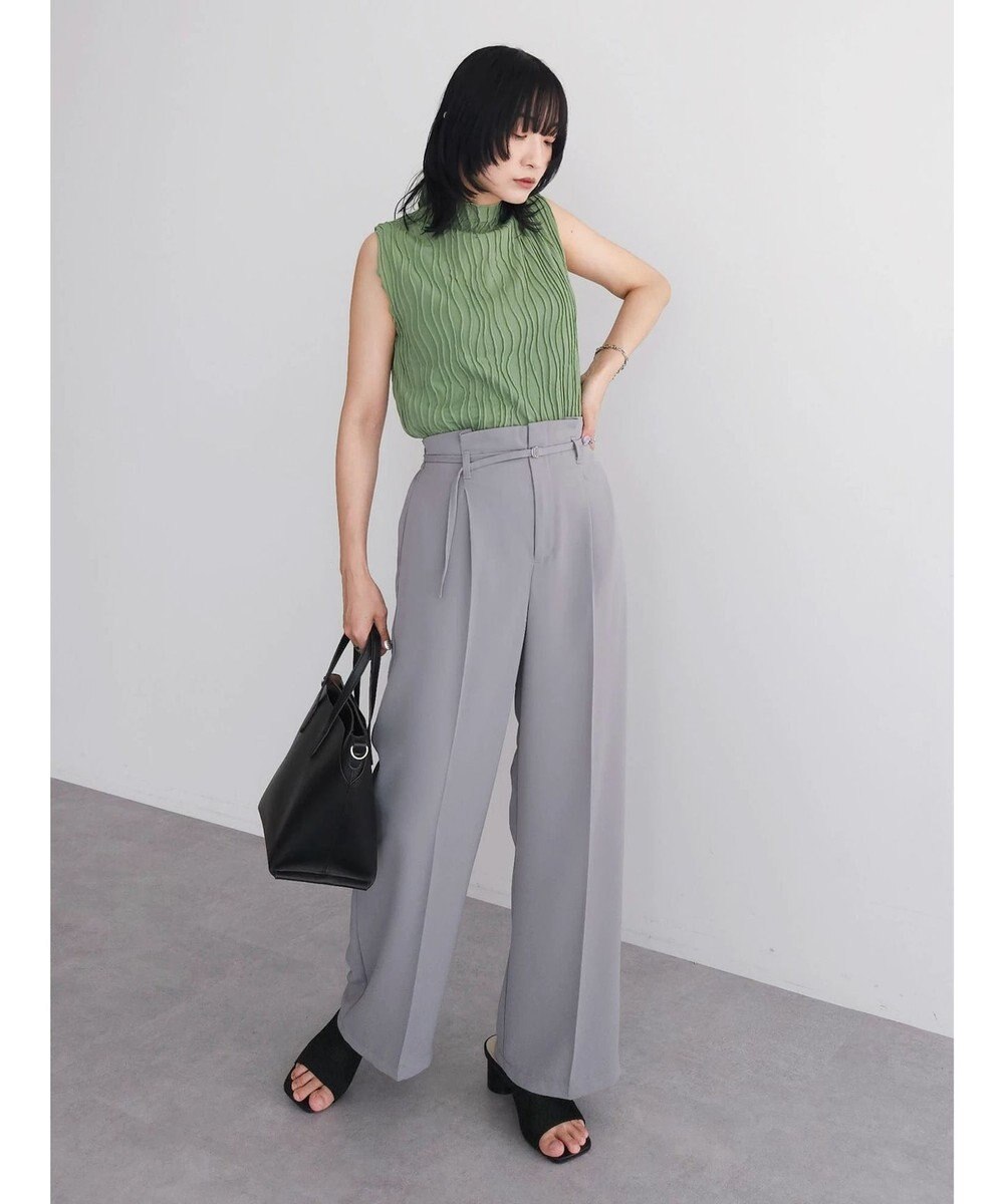 Green Parks ・Ｐｅｔｉｔ　Ｆｌｅｕｒ　ウェーブメロープルオーバー 