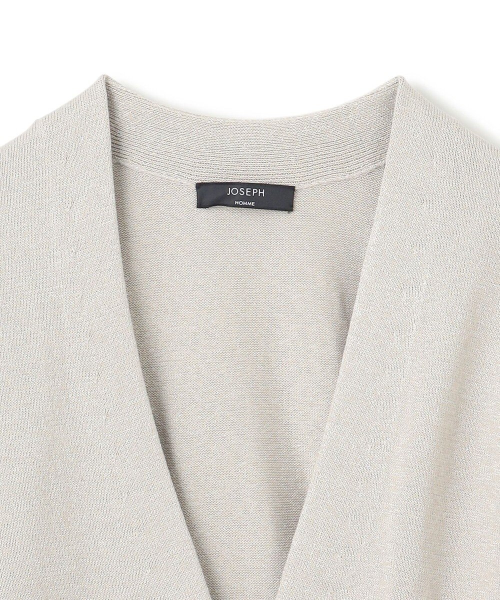 JOSEPH HOMME 【洗える/和紙使用】ウォッシャブルペーパー　カーディガン 