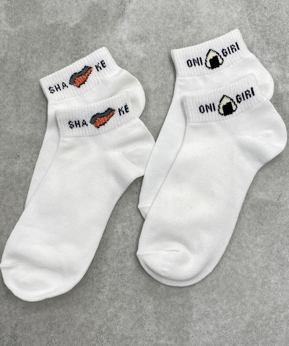 WEGO フードショートソックス 