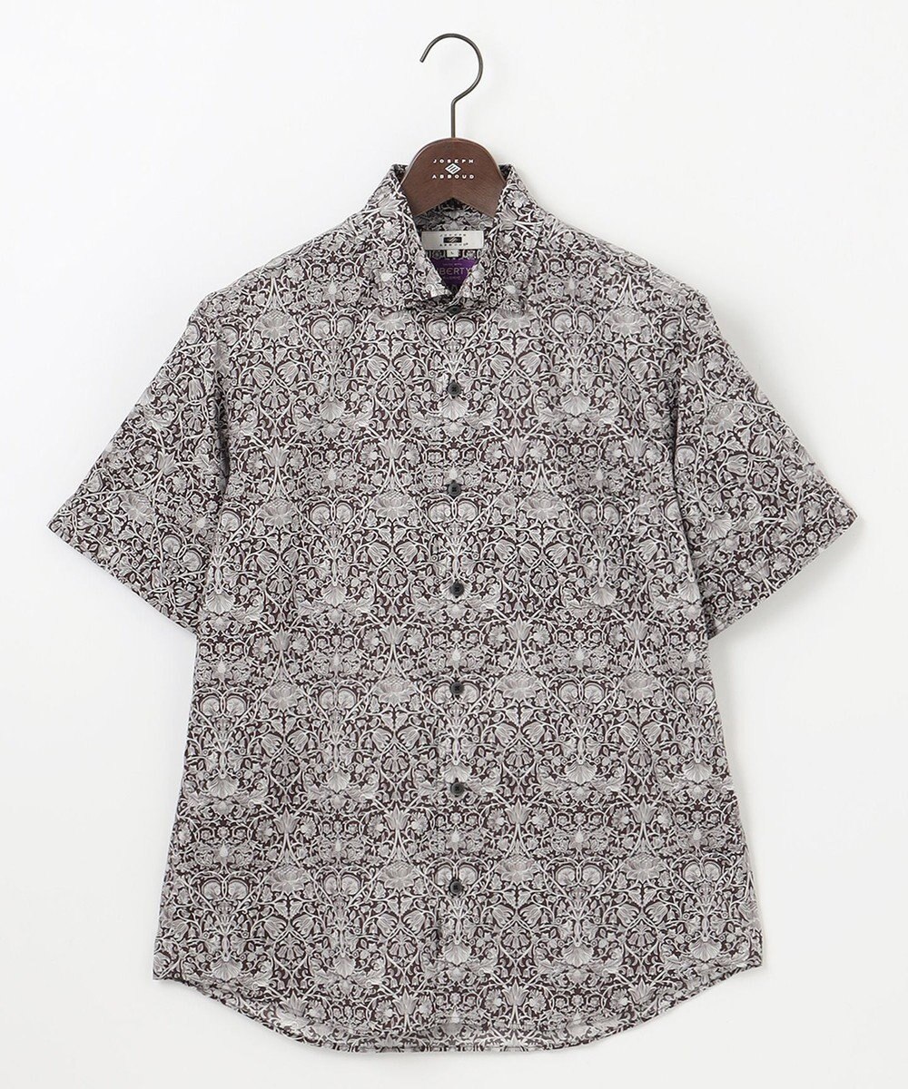 JOSEPH ABBOUD 【新作・英国・リバティ社】リバティタナローンプリント 半袖シャツ 
