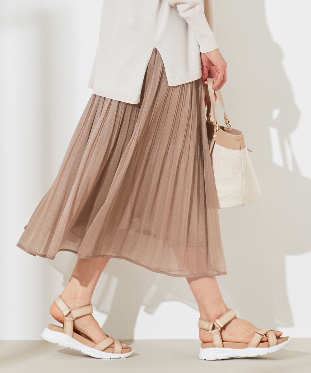 洗える】ブライトシアープリーツ スカート / any SiS | ファッション