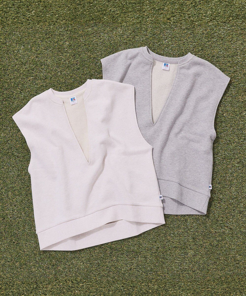 AMERICAN HOLIC 【RUSSELL】裏毛Vネックベスト 