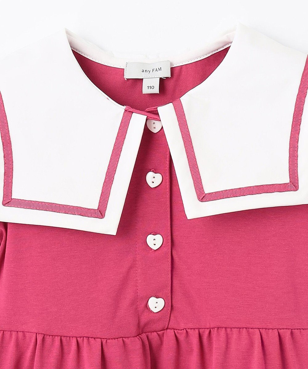 ANY KIDS セーラーカラー ワンピース 
