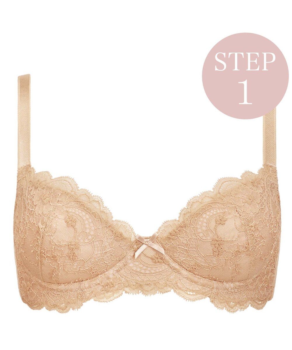 BRADELIS New York 【BRADELIS New York / 育乳ブラ・STEP1 集める】 ジャスミンブラ しっかりバストを集めてナチュラルなシルエットを作る補整ブラ CA115111 