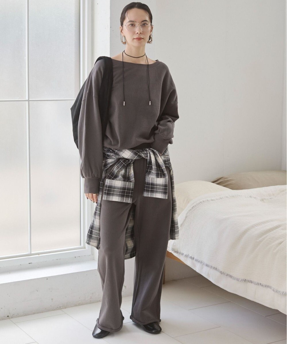 WEGO 【ANGIE VINTAGE/SETUP対応アイテム】オフショルダー裏毛スウェット 