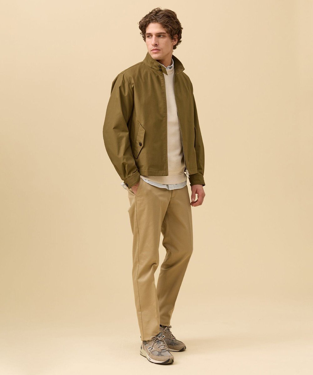 J.PRESS MEN コットンポリエステルポプリン ゴルフジャケット 