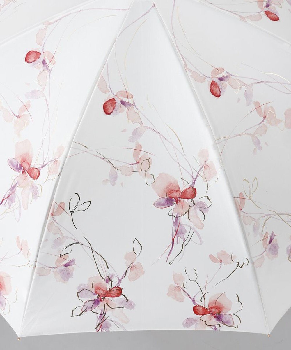 AURORA 【 JILL STUART（ジル スチュアート）】グラデーションフラワープリント雨傘(長傘) 