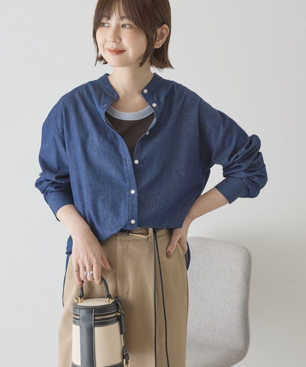 AMERICAN HOLIC スカーフセットデニムシャツ 