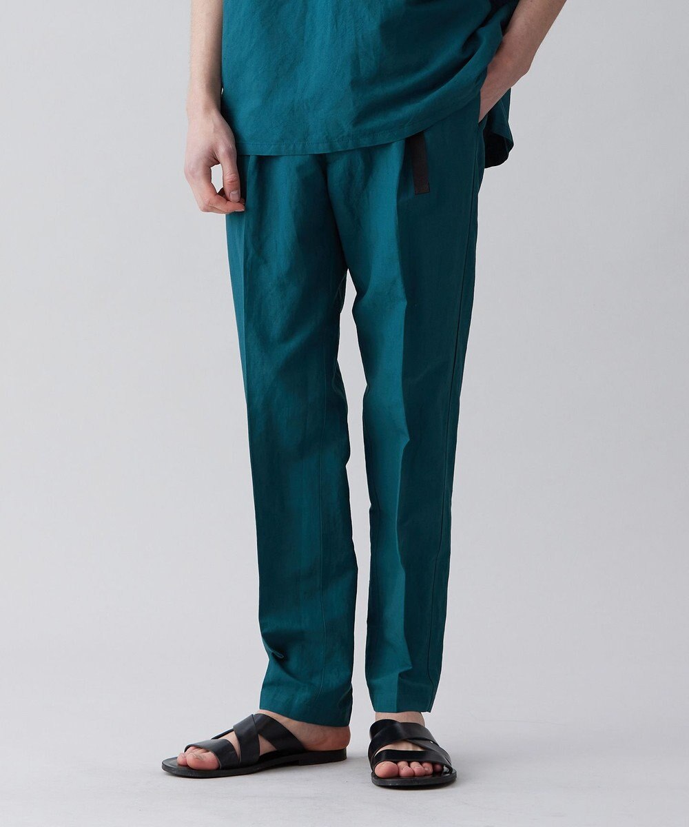 UNFILO MENS ライトリネン テーパードパンツ [23年春夏商品] 