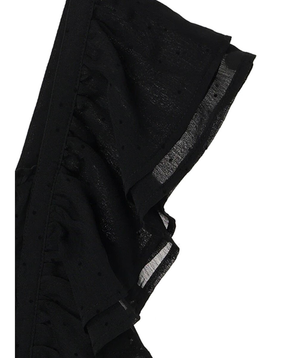 earth music&ecology フロッキードットフリルビスチェ 