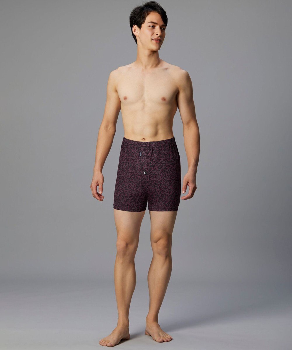 WACOAL MEN トランクス ニット素材 なめらかな肌ざわり 前開き 下着 メンズ GT7111 /ブロス バイ ワコールメン 