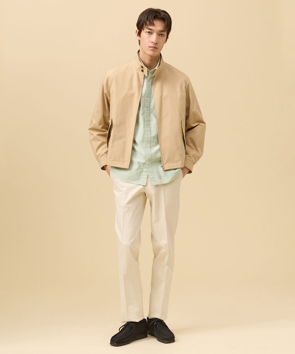 J.PRESS MEN コットンポリエステルポプリン ゴルフジャケット 