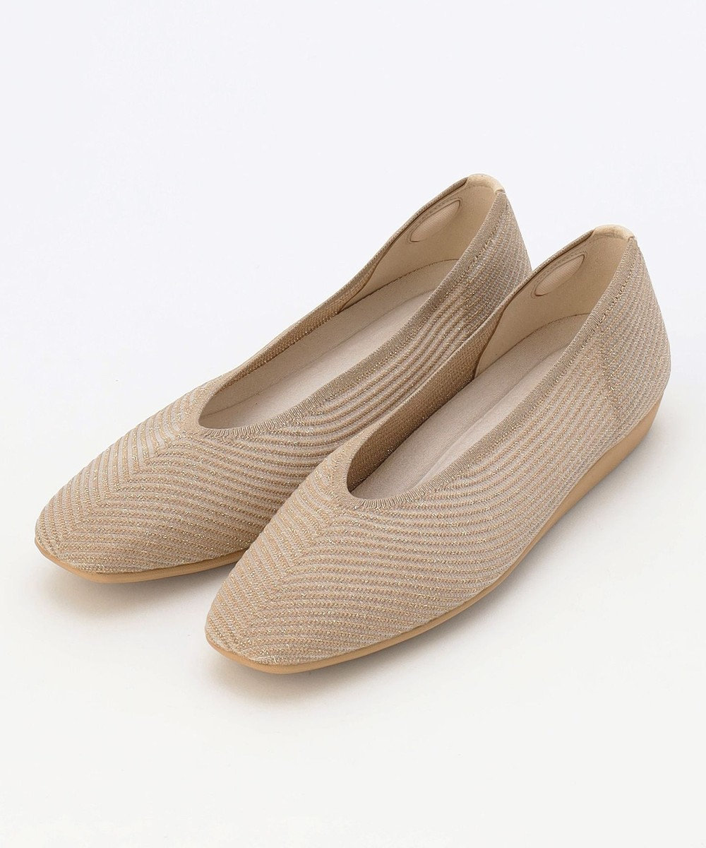 steppi シースルー スクエア パンプス 