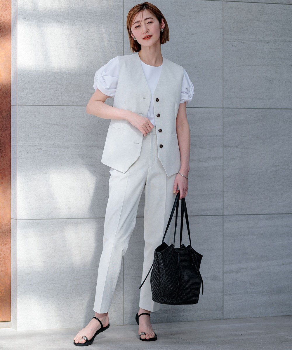 23区 【CLASSY.6月号掲載】雑材ミドル トートバッグ 