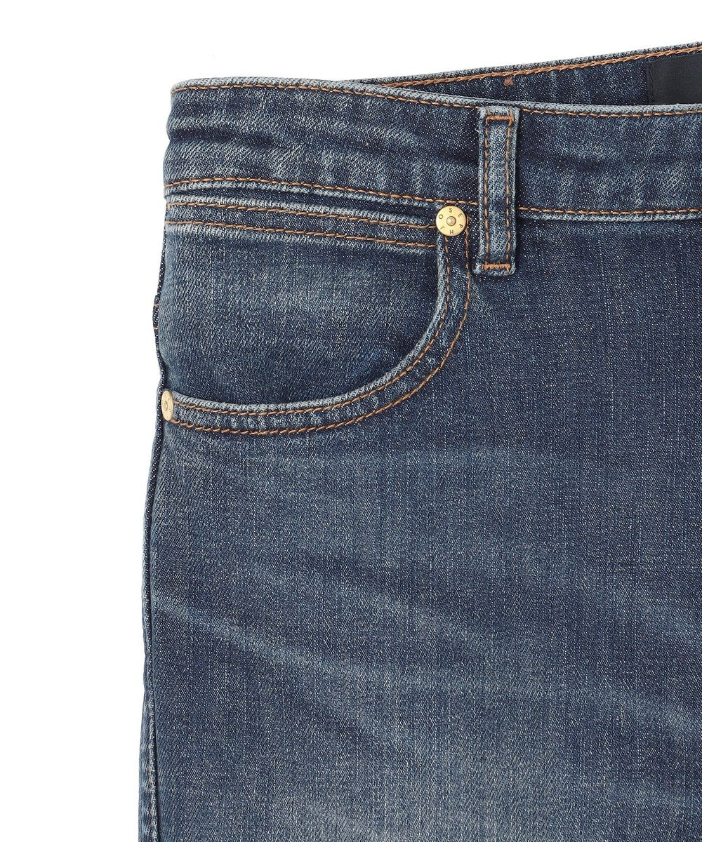 JOSEPH 【洗える】デニムストレッチ　スリムトラウザーズ 