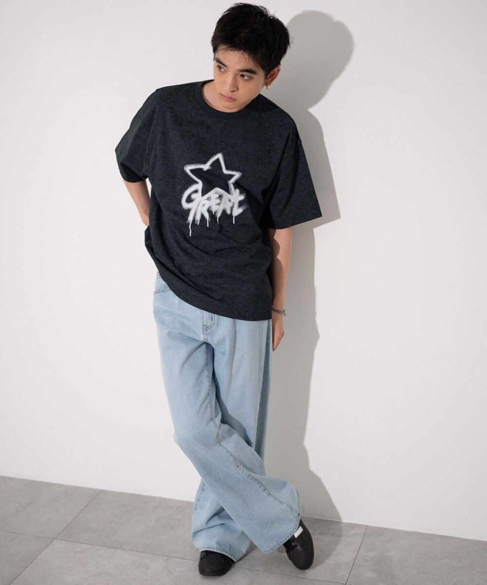 WEGO 【ユニセックス着用ITEM】スノーダイグラフィックT 