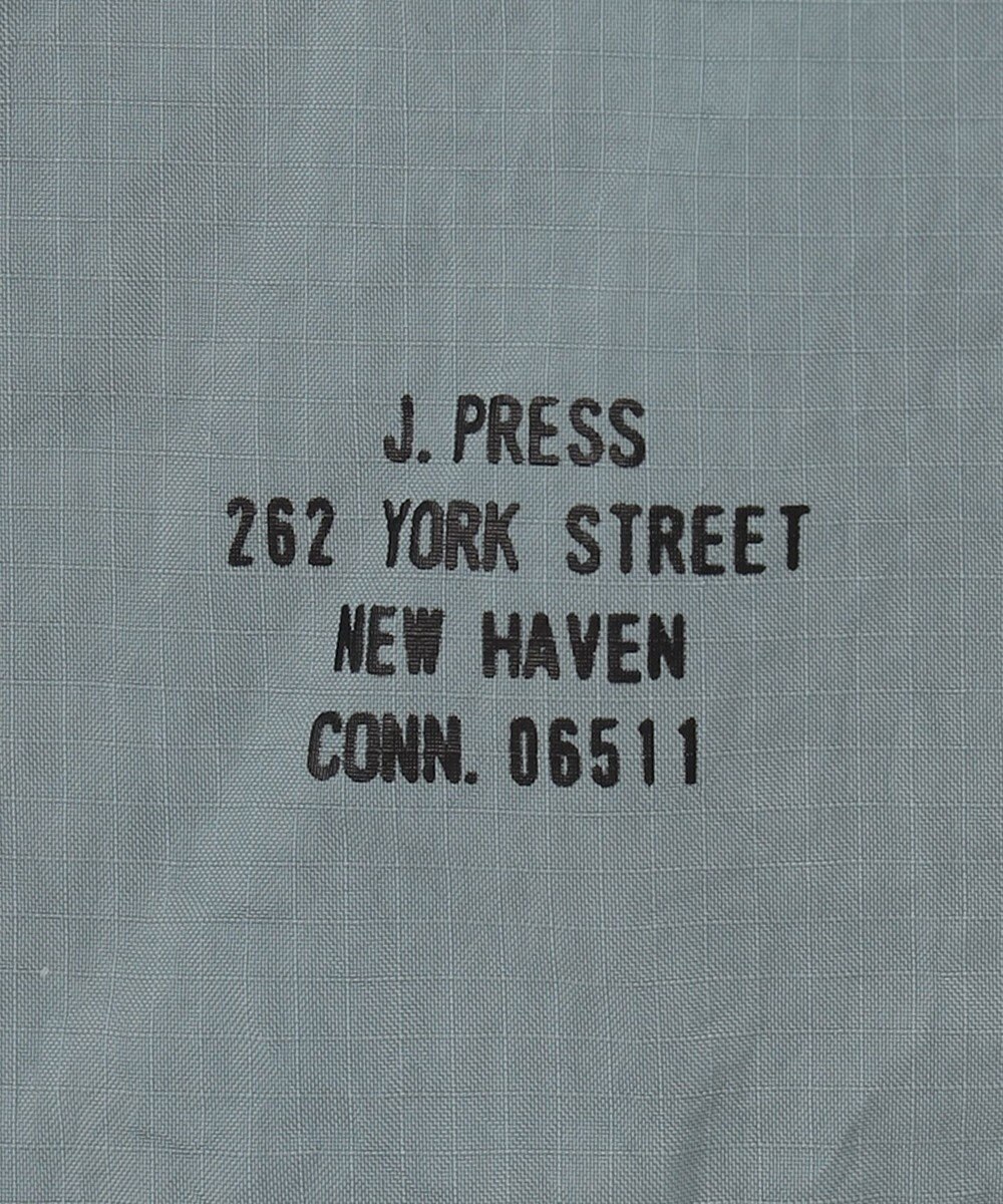 J.PRESS MEN ナイロンリップレギュラーカラー シャツブルゾン 