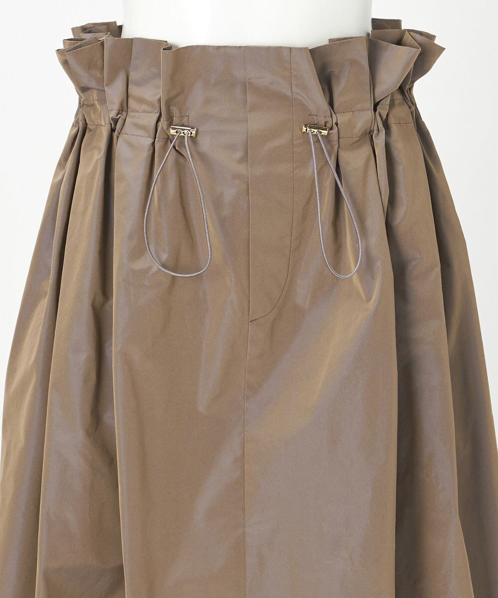 23区 S 【R(アール)】LIMONTAマイクロタフタ ドロスト フレアスカート 