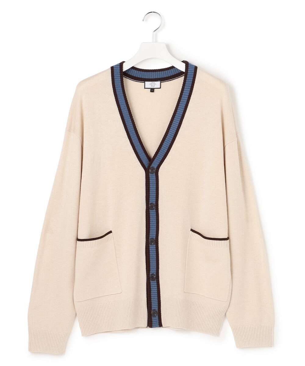 J.PRESS YORK STREET 【UNISEX】ハイゲージライン カーディガン 