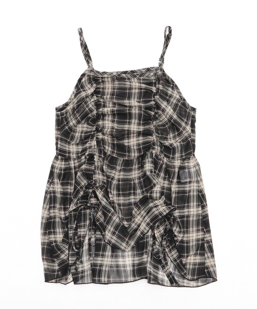 WEGO ドロストデザインキャミワンピース 