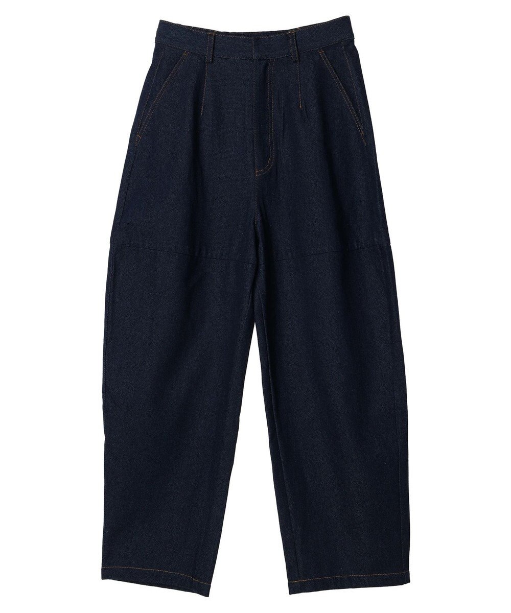 Green Parks デザイン切替カーブパンツ 