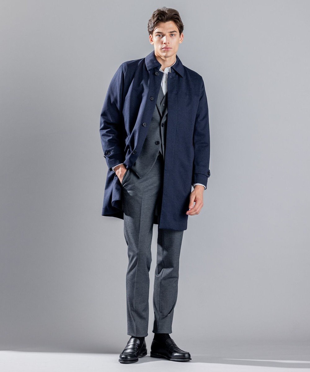 JOSEPH HOMME アロージャガードストレッチ　レギュラーカラーシャツ 