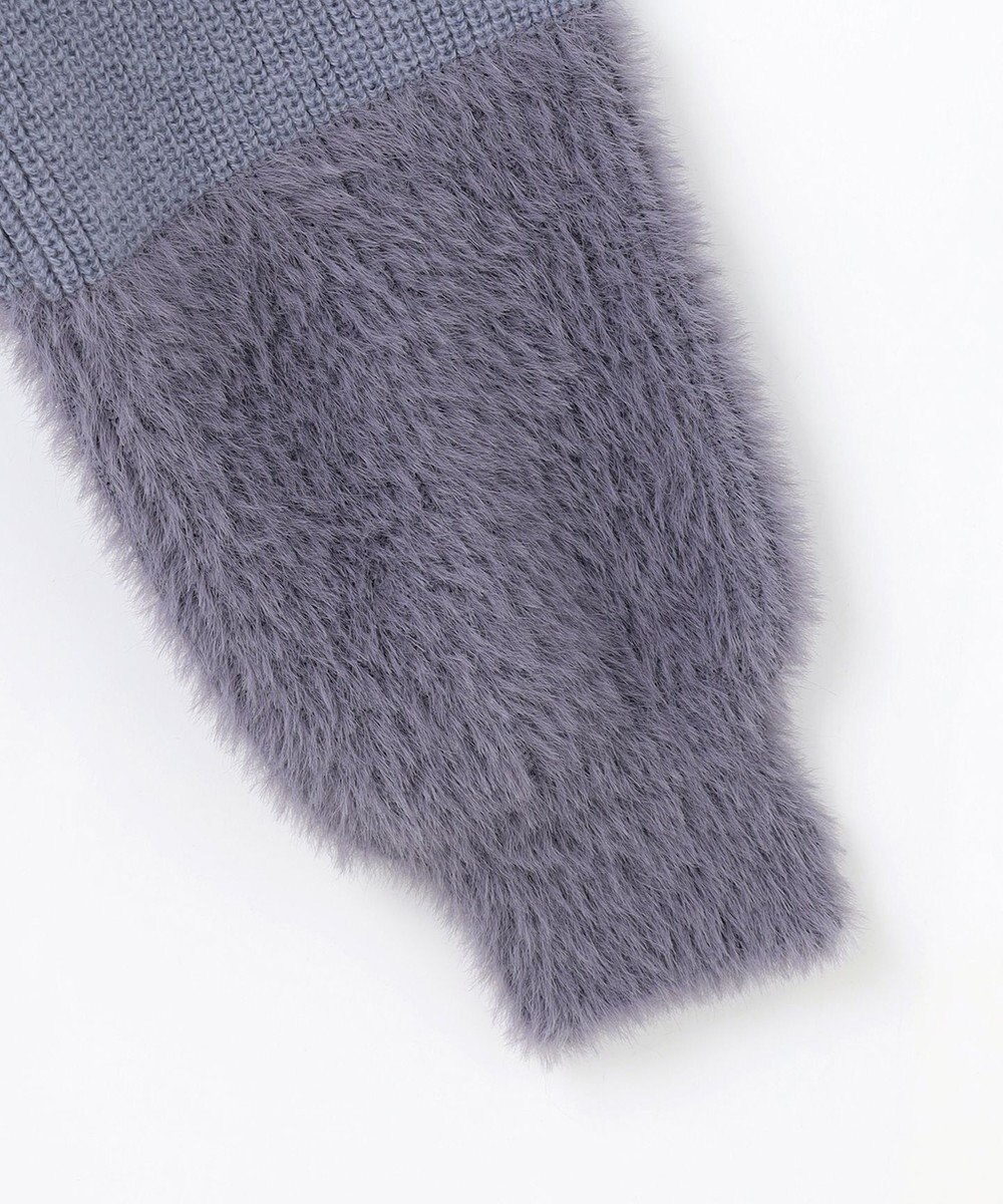 ANY SIS 【洗える】グラデーションフェザー ニット 