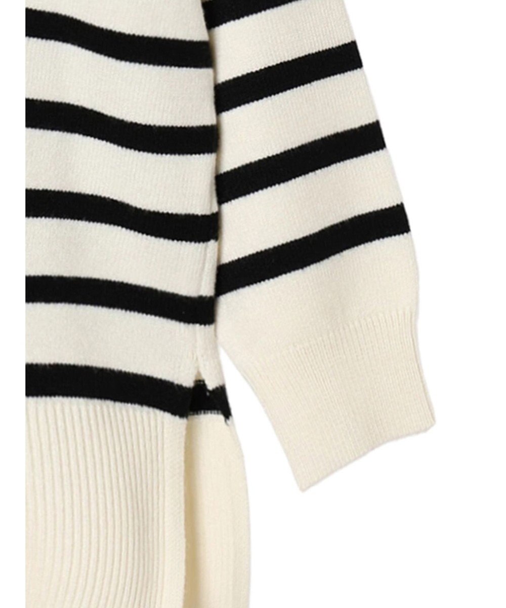 AMERICAN HOLIC バイパチ衿付きニットチュニック 