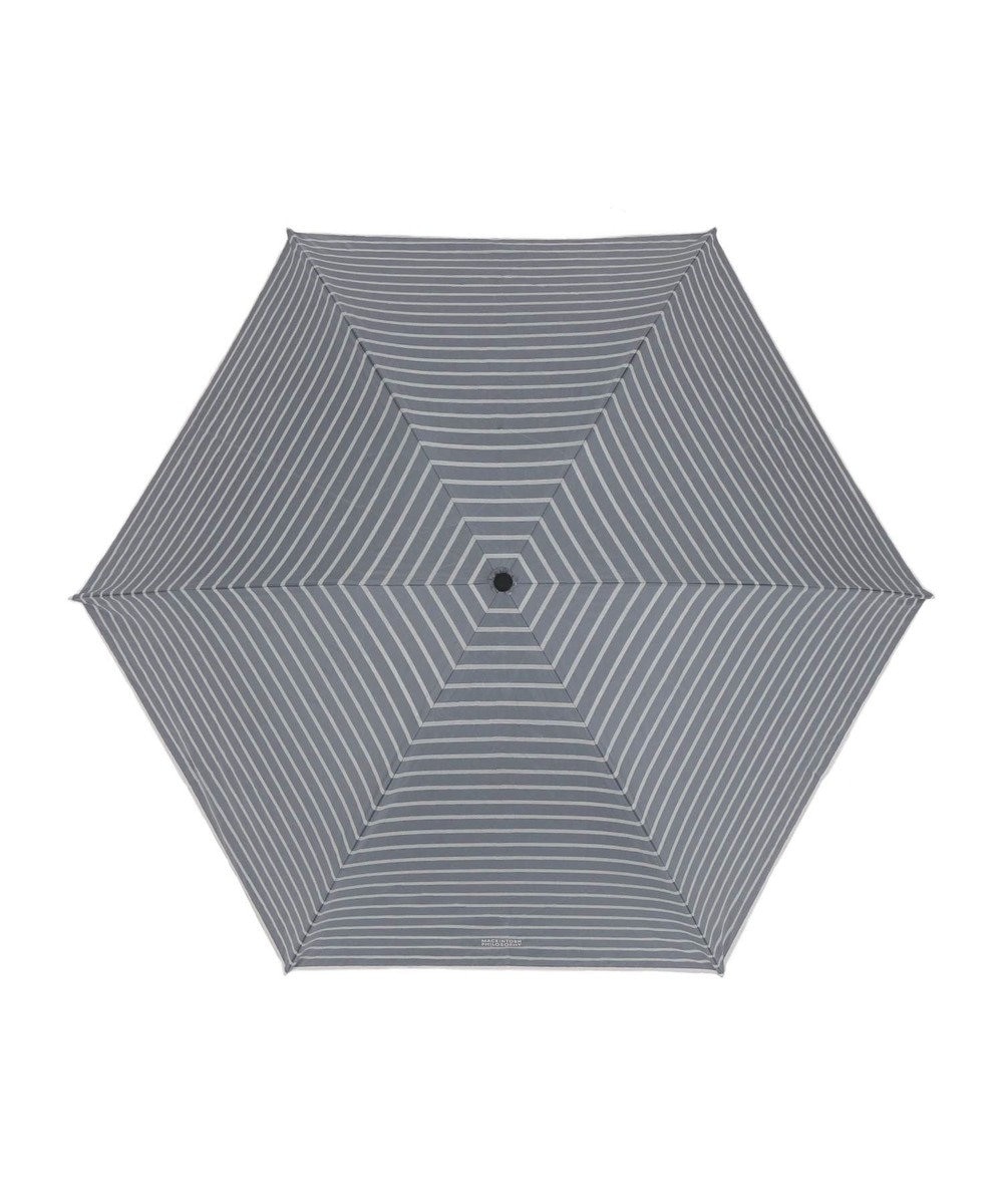 MOONBAT 【大きめ】マッキントッシュ フィロソフィー 晴雨兼用日傘 折りたたみ傘 ボーダー／遮光 遮熱 UV 